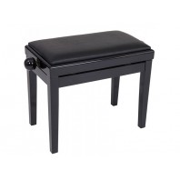 Kinsman KPB03BK Satin Black Adjustable Height Piano Stool